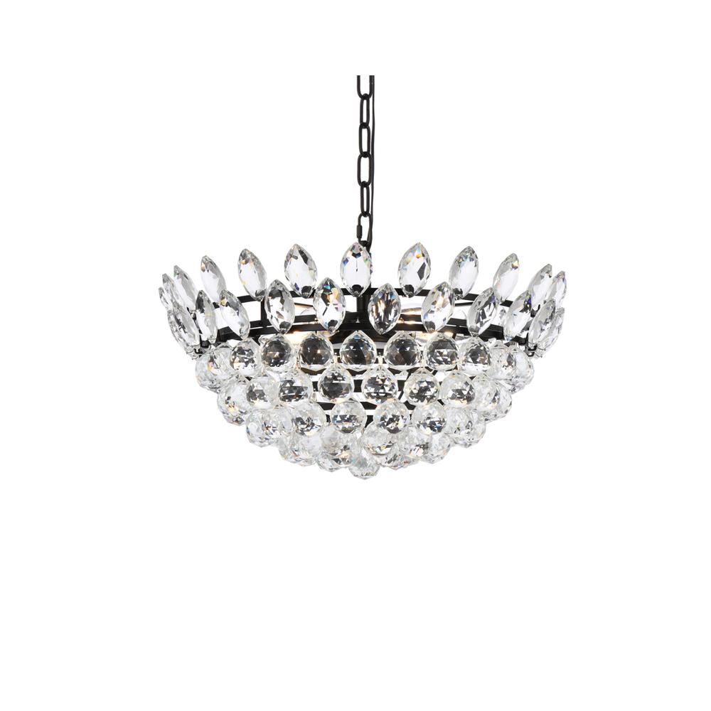 Emilia 20 inch pendant in black. Picture 2