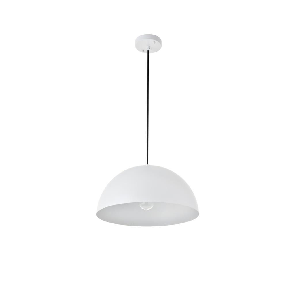 Forte 1 light White Pendant. Picture 6