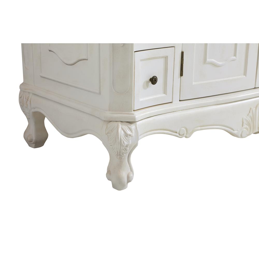 42 inch Single Bathroom vanity in Antique White. Picture 13