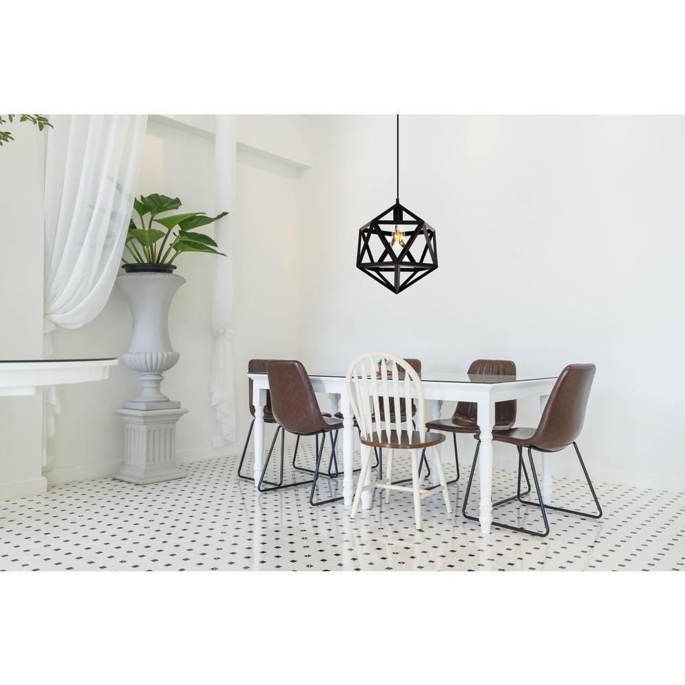 Redmond Collection Pendant D13.0'' H14.6 Lt:1 Black Finish. Picture 7