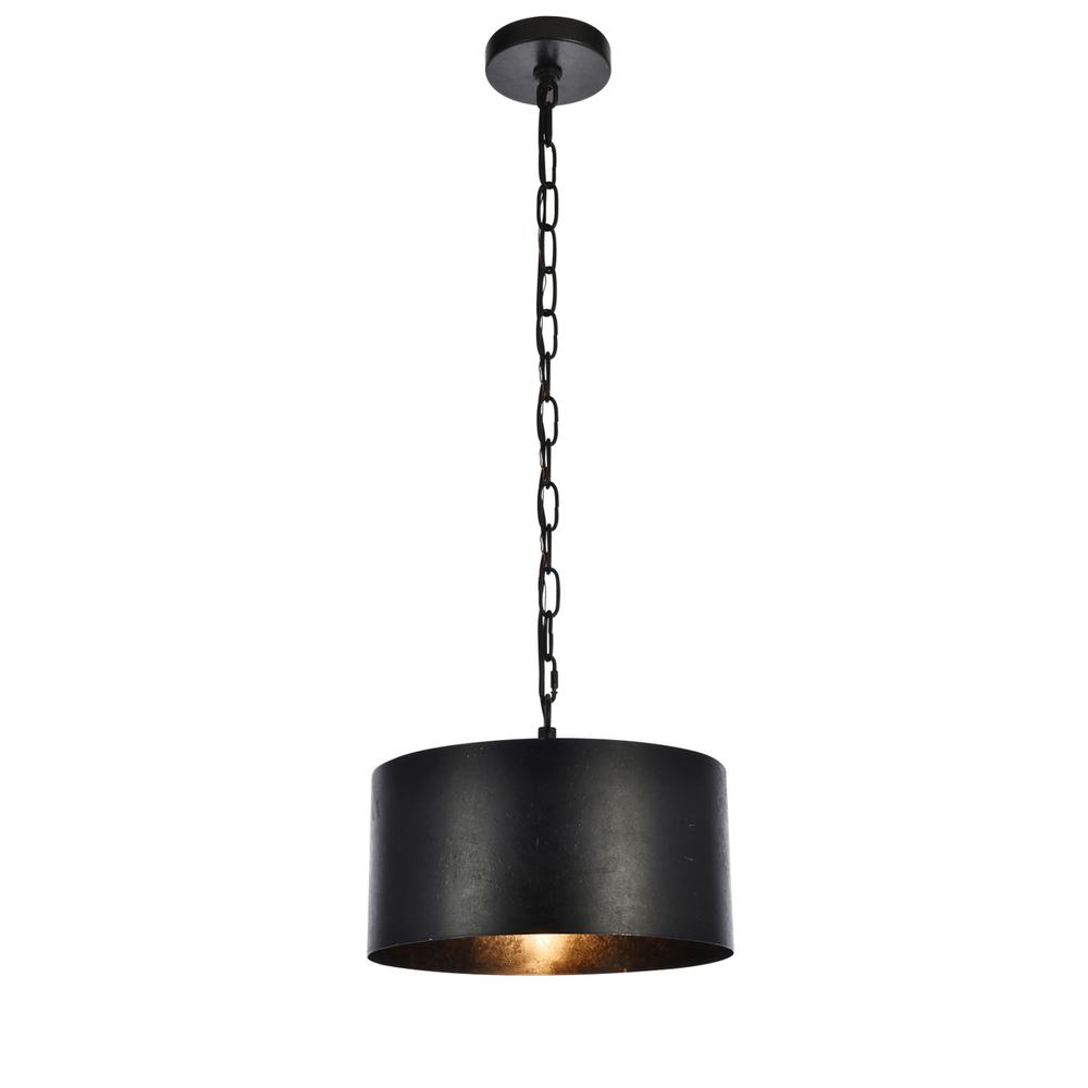 Miro Collection Pendant D15 H9.25 Lt:1 Vintage Black Finish. Picture 1