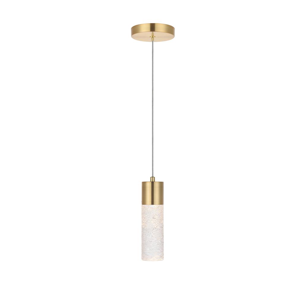 Constellation 1 light Gold LED Pendant. Picture 1
