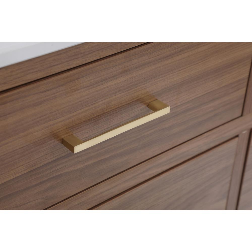 42 inch bathroom vanity in Walnut Brown. Picture 12