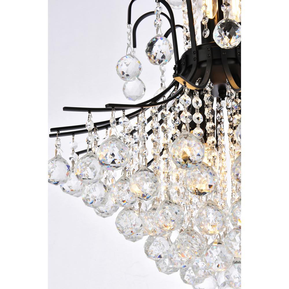 Toureg 22 inch black chandelier. Picture 5