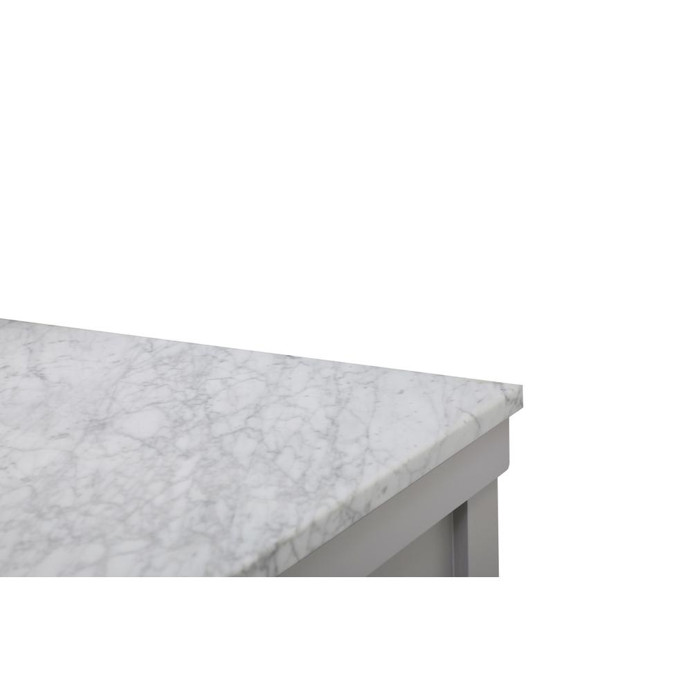 60 inch Single bathroom vanity in grey. Picture 11