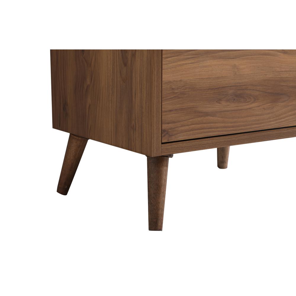 24 inch bathroom vanity in walnut brown. Picture 12