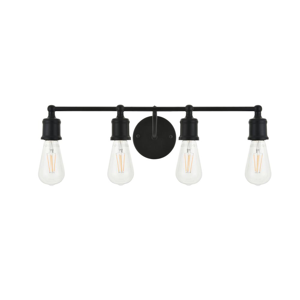Serif 4 light black Wall Sconce. Picture 2