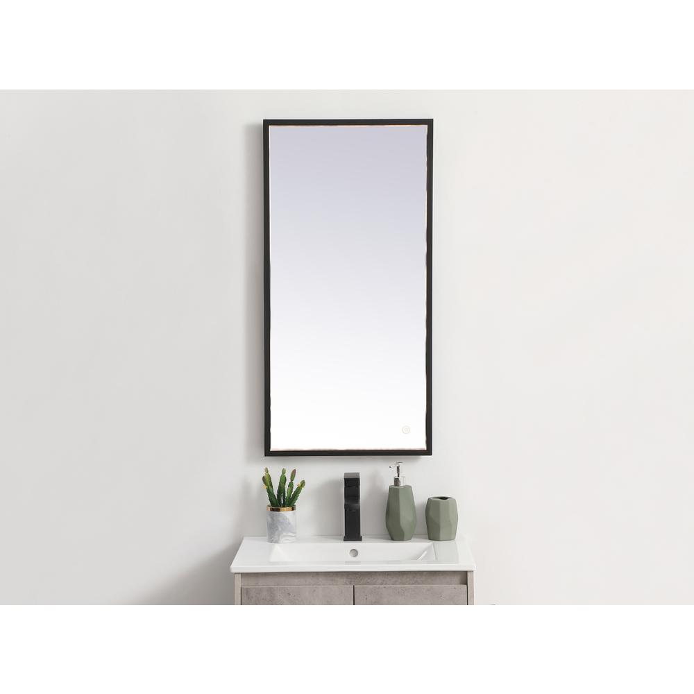 Pier 18x36 inch LED mirror with adjustable color temperature. Picture 12