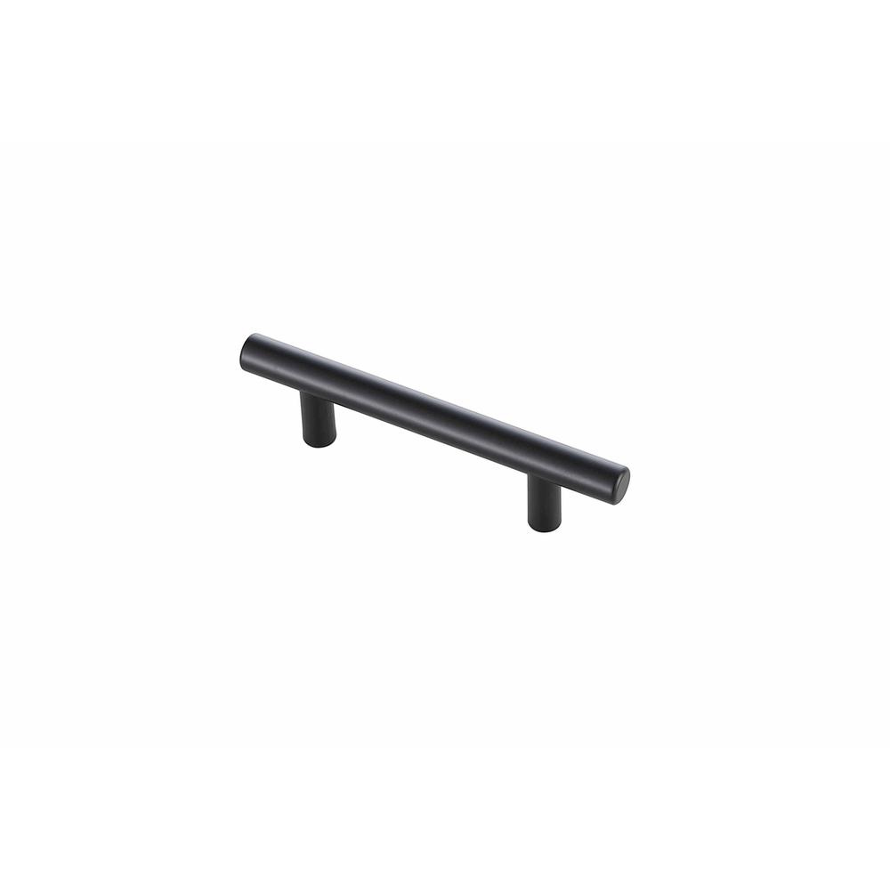 Quinn 3" Center to Center Matte Black Bar Pull Multipack (set of 10). Picture 3