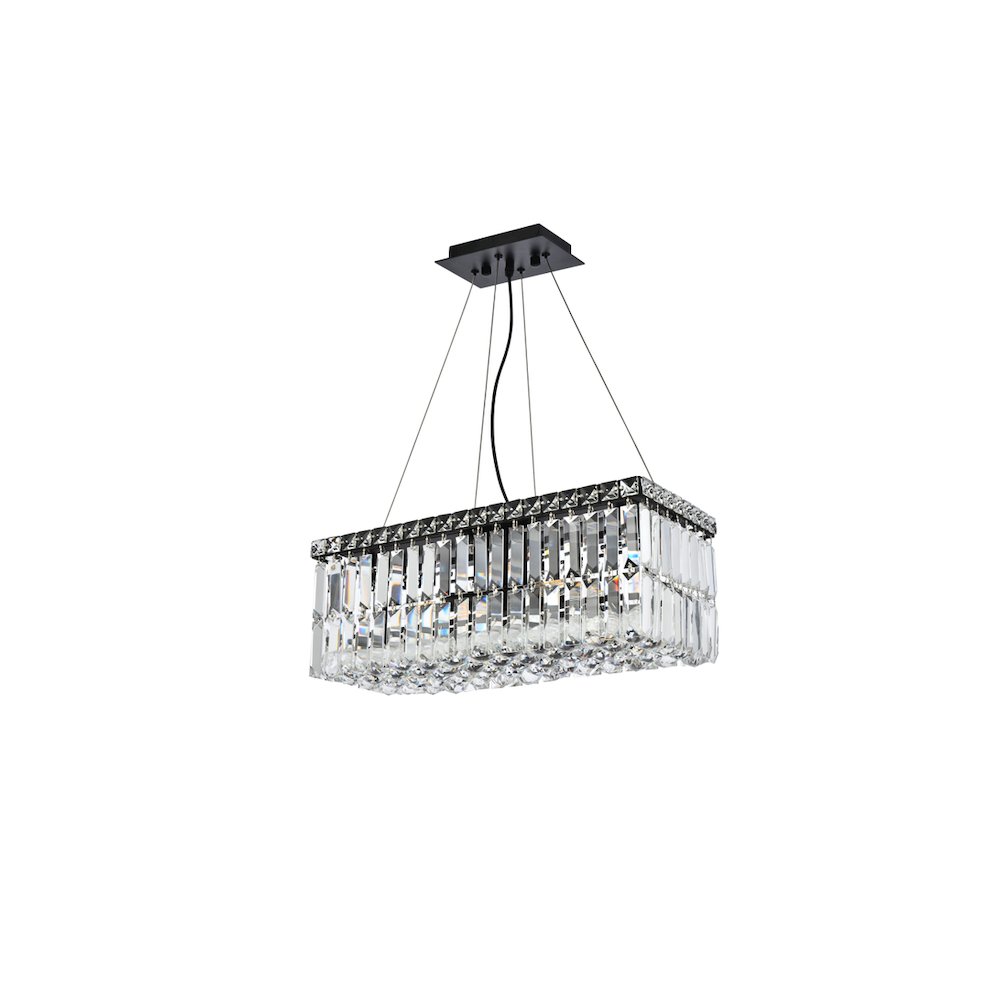 Maxime 20 Inch Black Chandelier. Picture 7