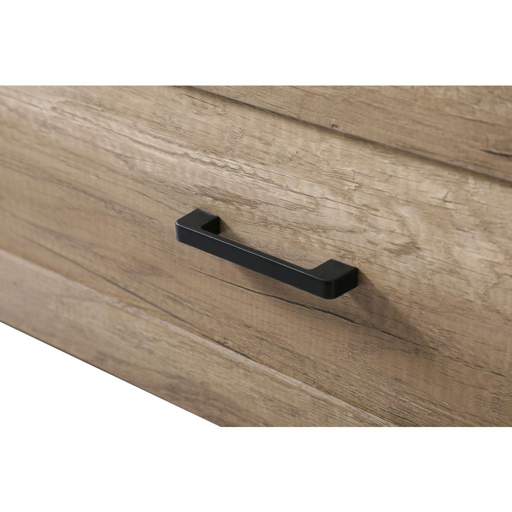 60 Inch Double Bathroom Vanity In Natural Oak. Picture 12