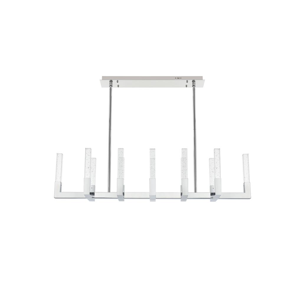 Noemi 54 inch Adjustable LED Pendant in Chrome. Picture 1