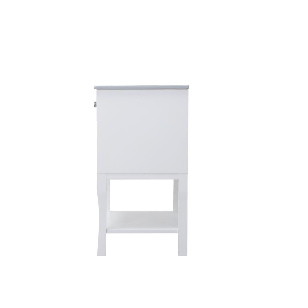 2 Doors Cabinet 24 In. X 18 In. X 34 In. In White. Picture 11