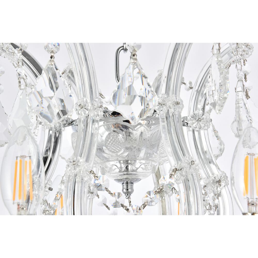 Maria Theresa 19 light Chrome Chandelier Clear Royal Cut Crystal. Picture 5
