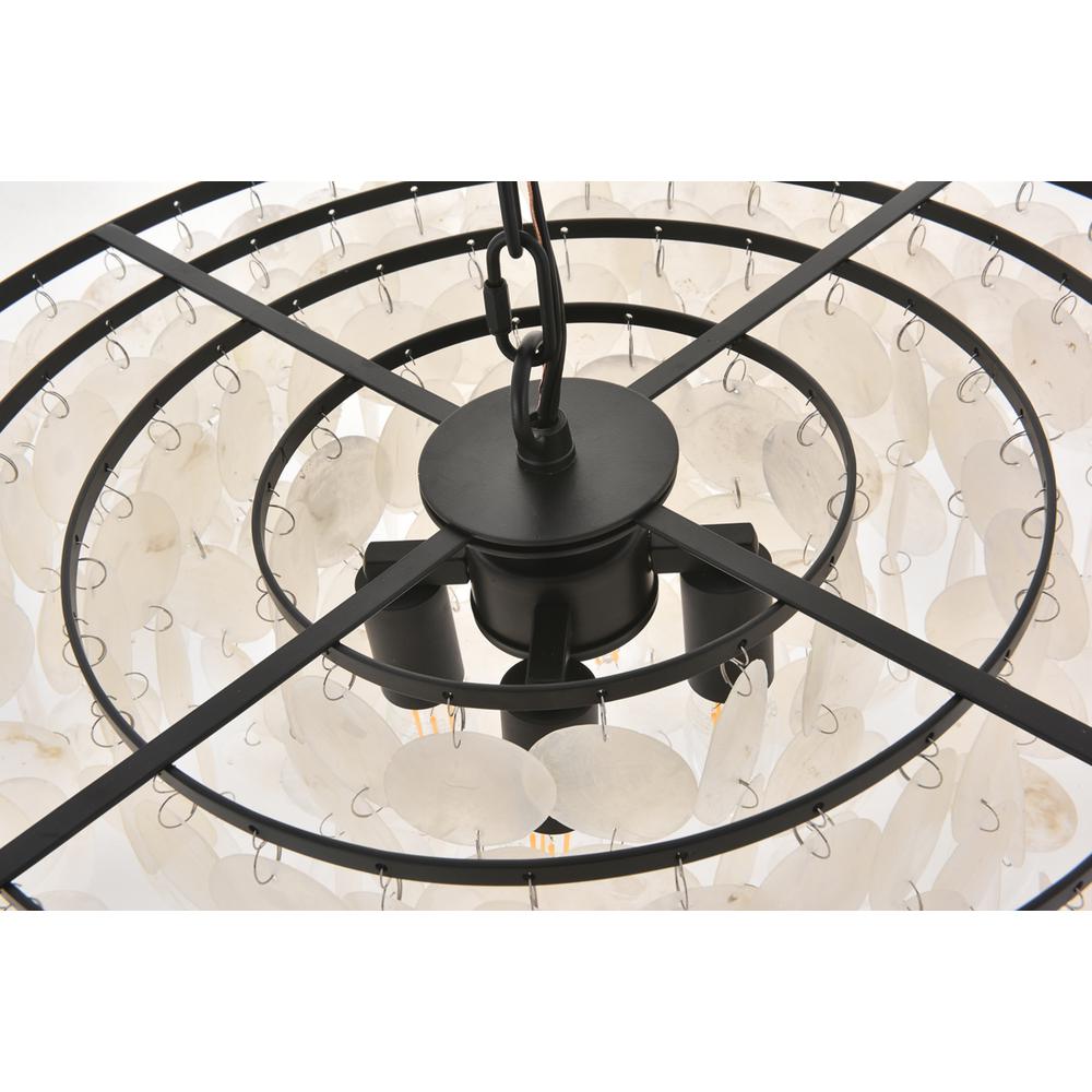 Selene 4 light Black Pendant. Picture 10
