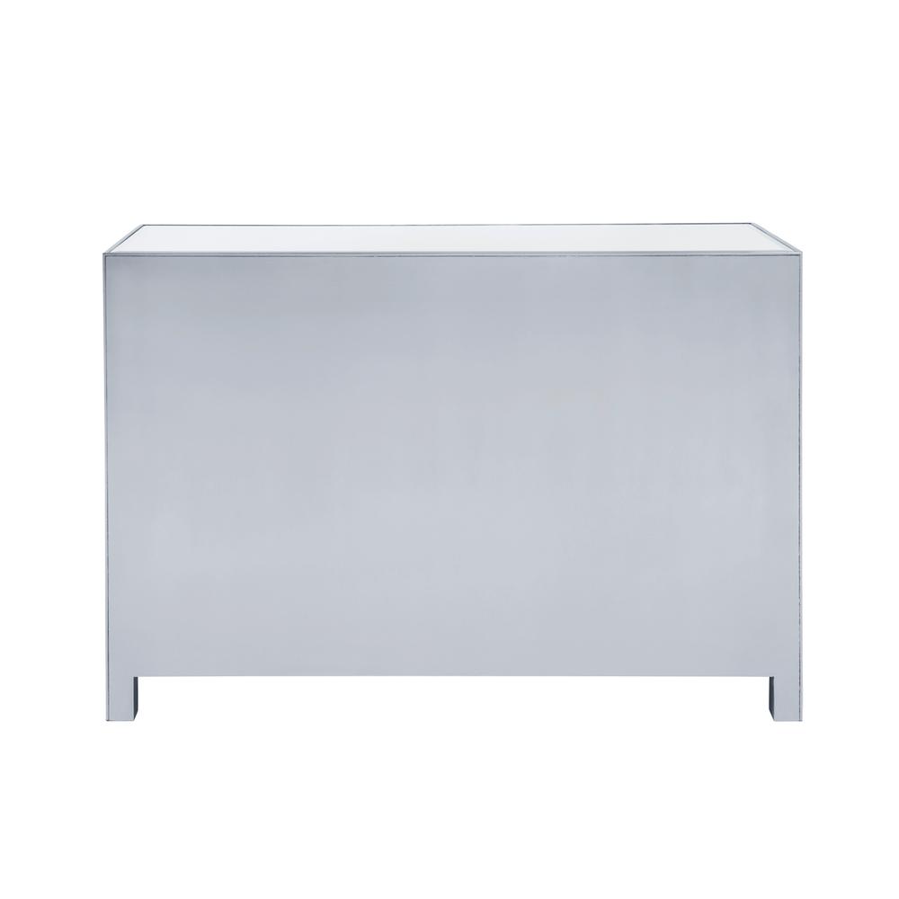 Dresser 6 drawers 48in. W x 18in. Din. x 32in. H in antique silver paint. Picture 7