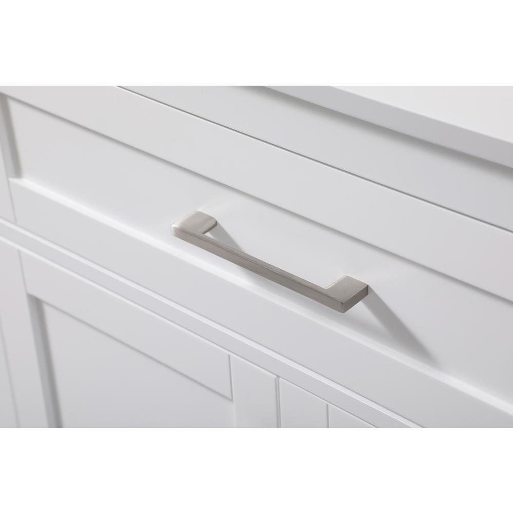30 Inch Wide Bathroom Storage Freestanding Cabinet In White. Picture 5