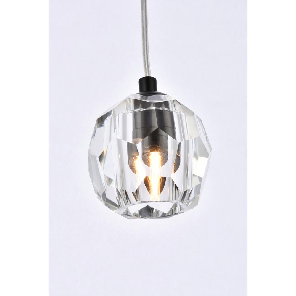 Eren 1 light Black pendant. Picture 3