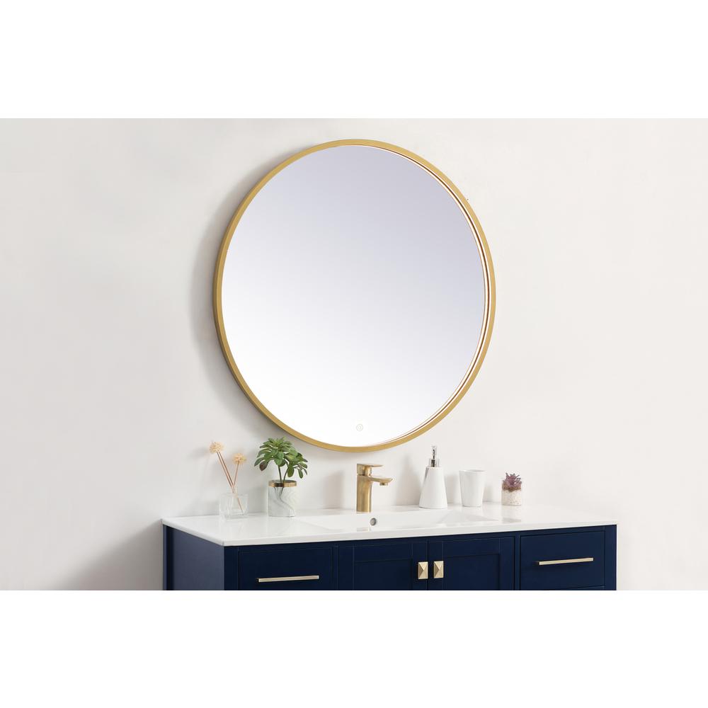 Pier 36 inch LED mirror with adjustable color temperature. Picture 4