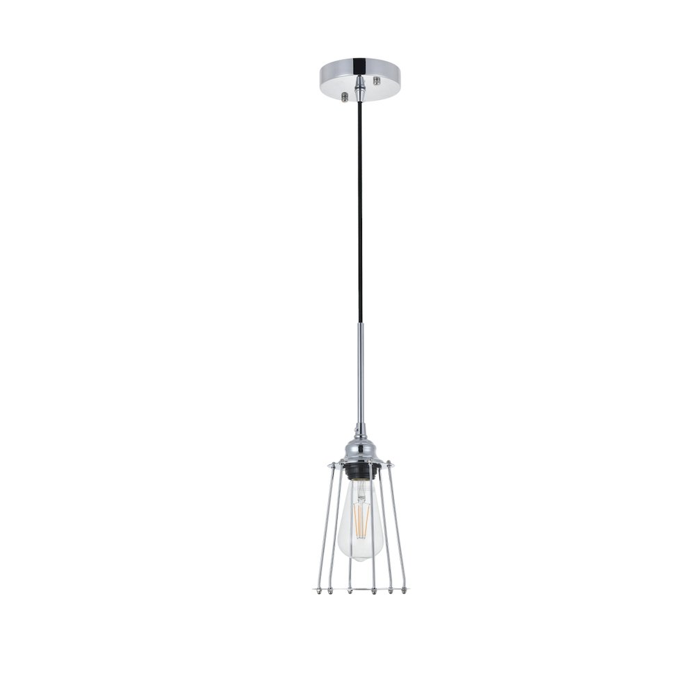 Auspice 1 Light Chrome Pendant. Picture 5