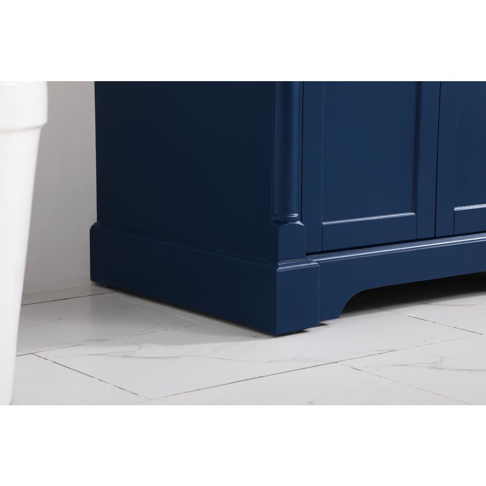30 inch Single bathroom vanity in  Blue. Picture 6