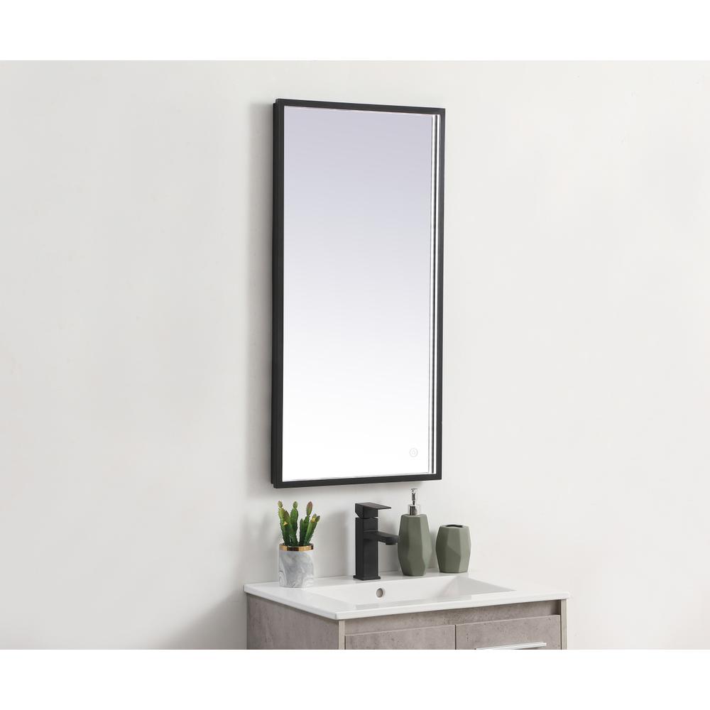 Pier 18x36 inch LED mirror with adjustable color temperature. Picture 4