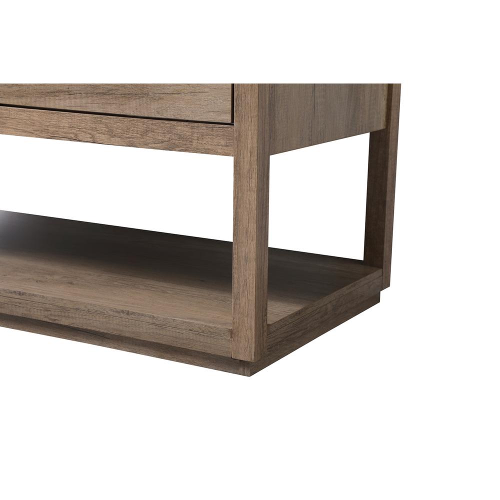 48 Inch SIngle Bathroom Vanity In Natural Oak. Picture 13