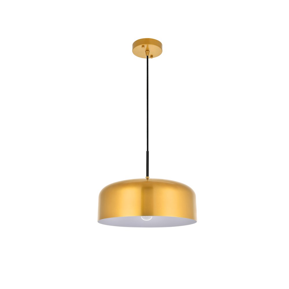 Etude 1 Light Satin Gold Pendant. Picture 5