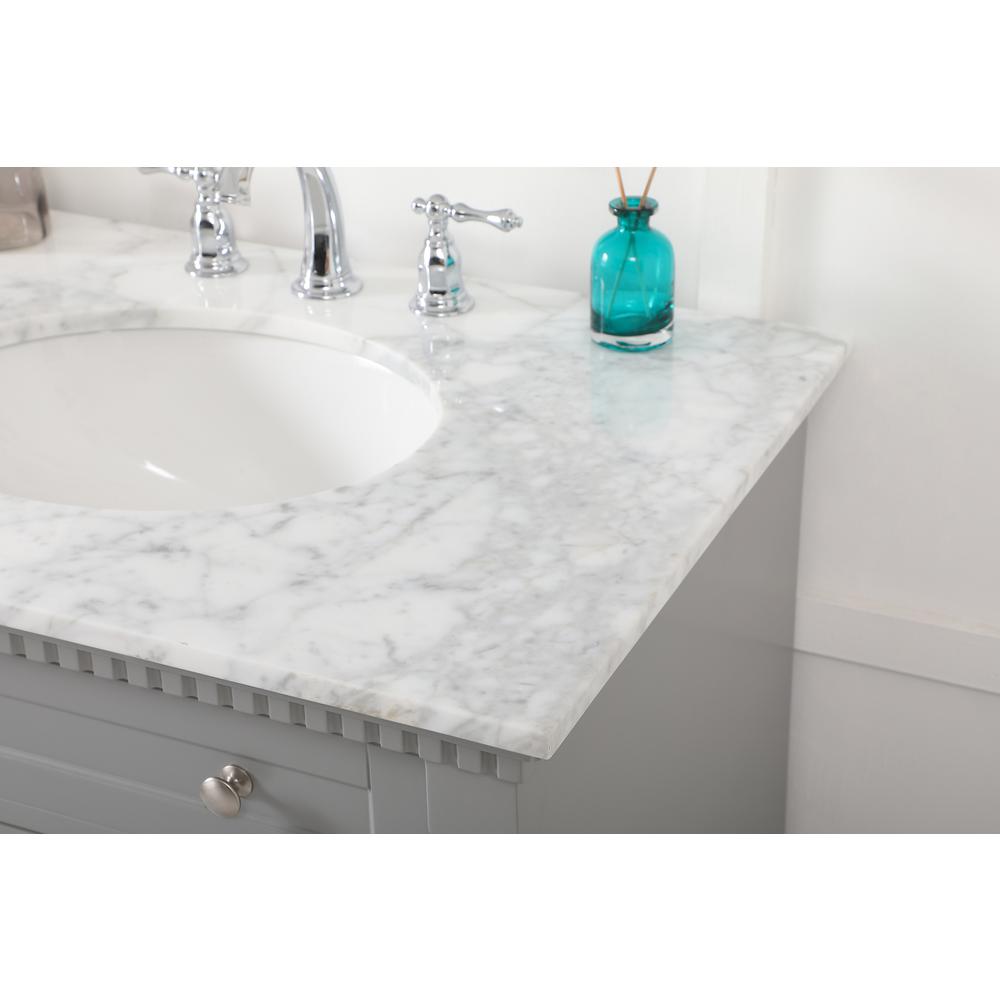 72 inch double bathroom vanity in Grey. Picture 5