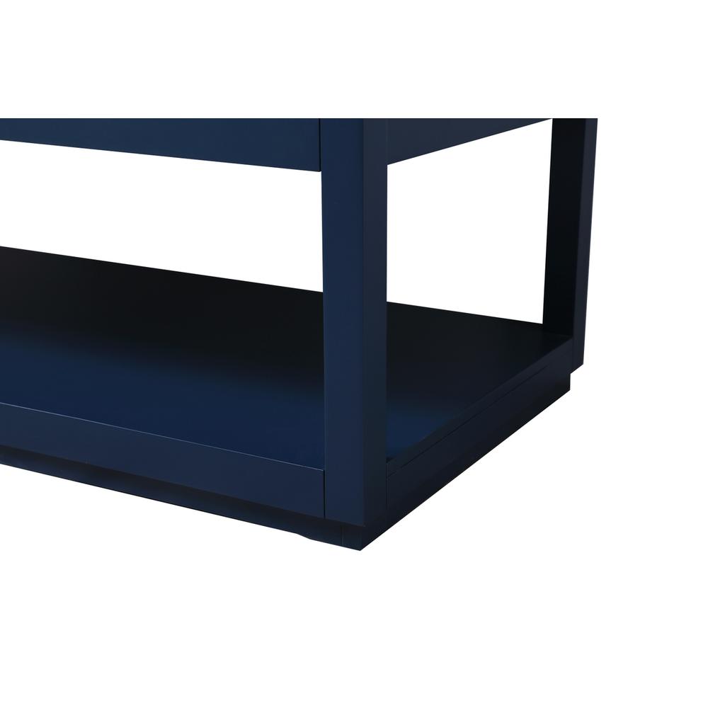 54 Inch SIngle Bathroom Vanity In Blue. Picture 13
