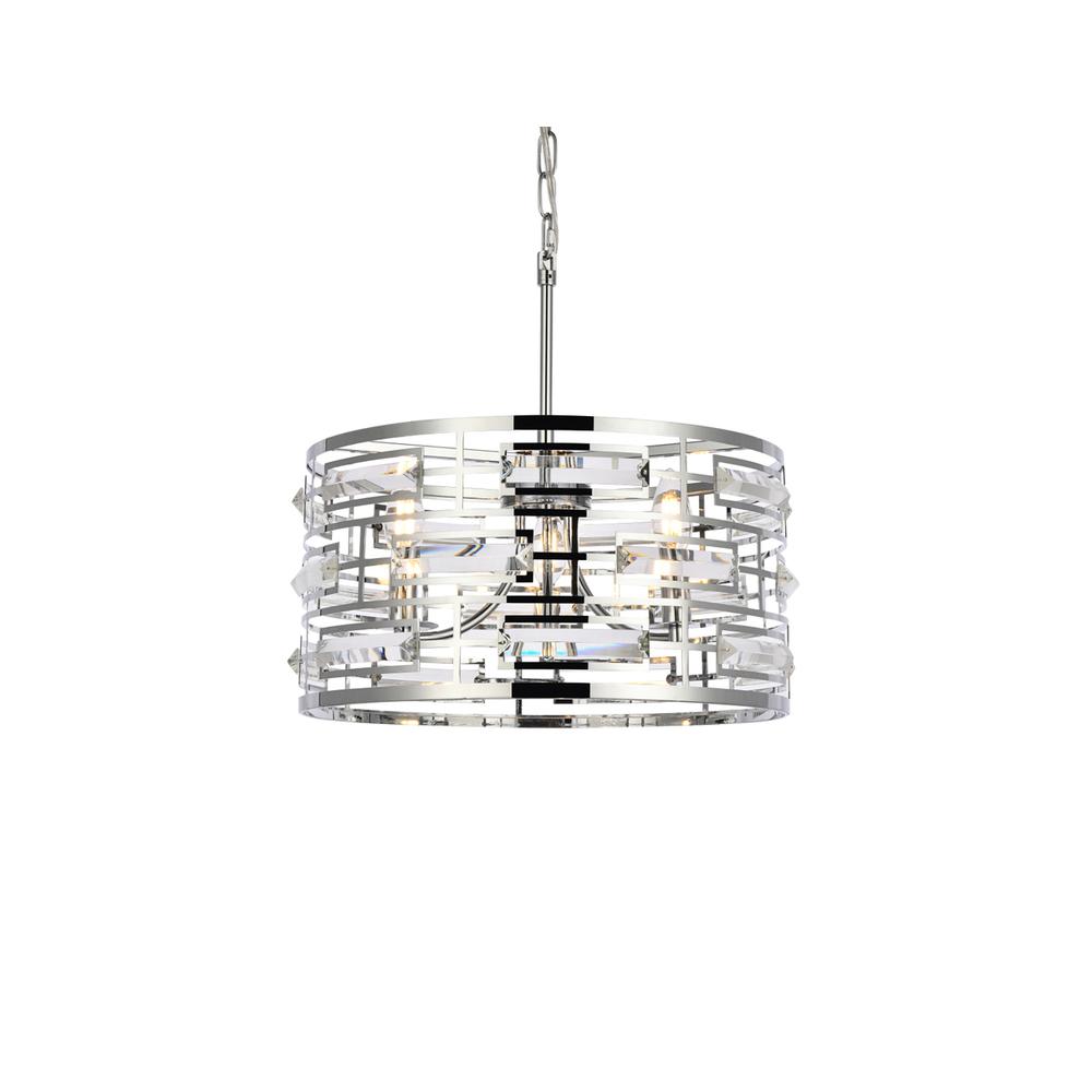 Kennedy 16.5 inch pendant in chrome. Picture 2