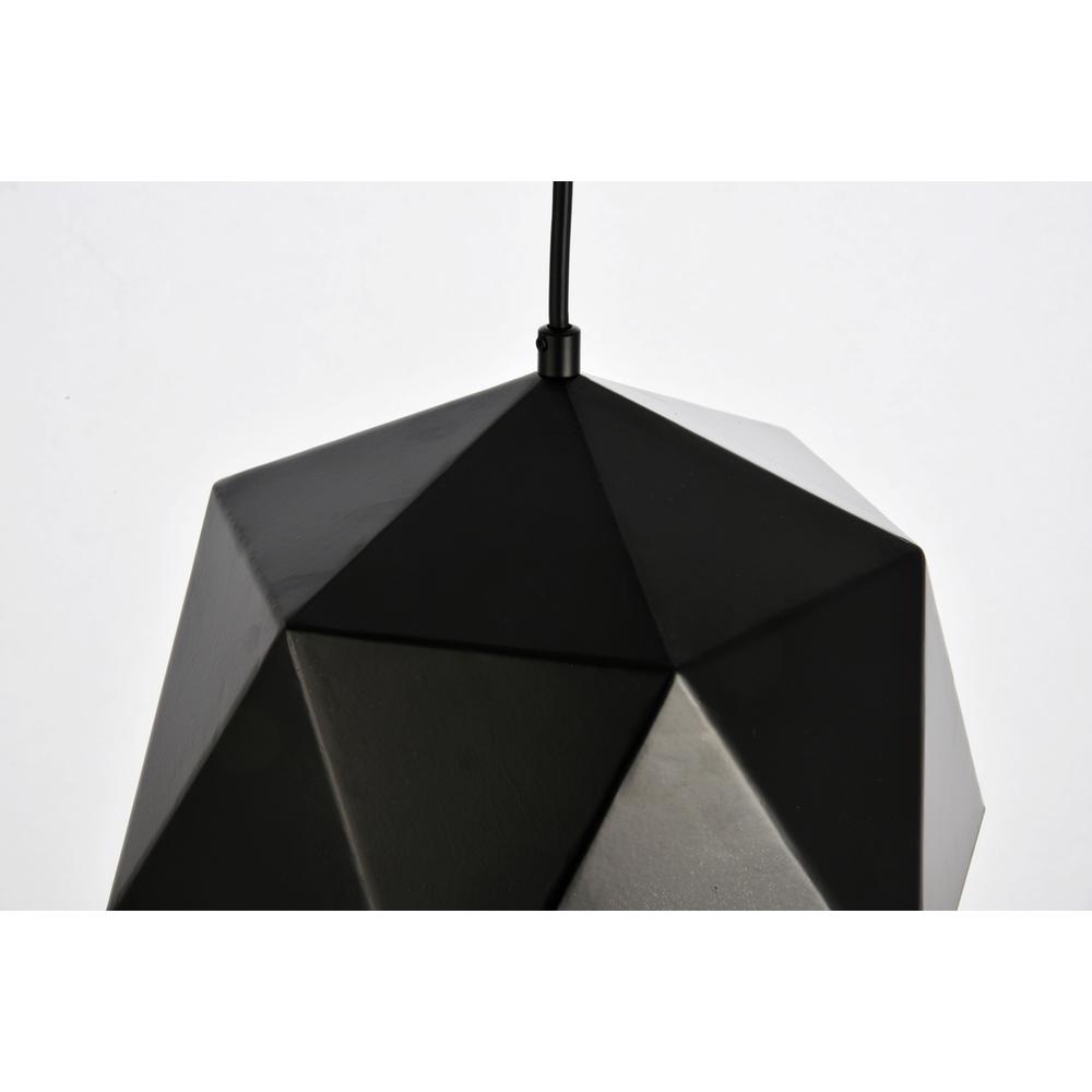 Arden Collection Pendant D10.2 H6.7 Lt:1 Black and Gold Finish. Picture 5