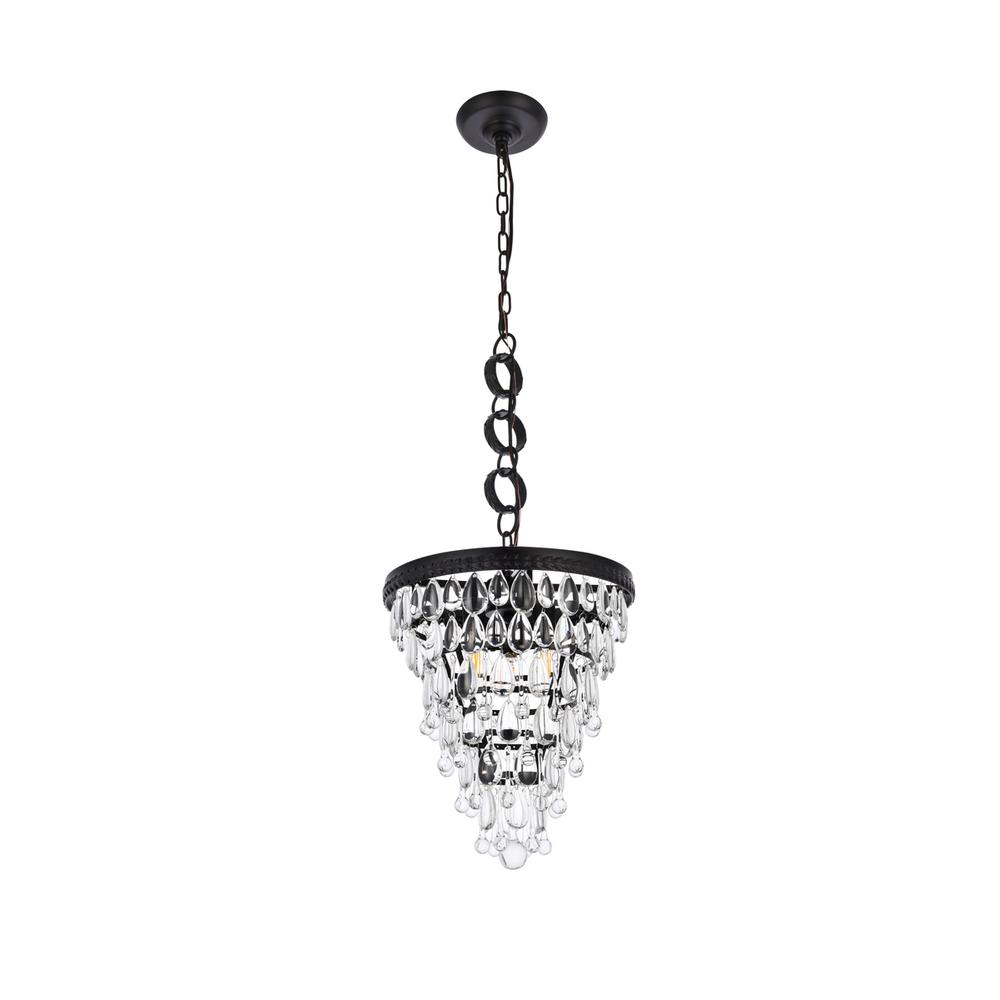 Nordic 3 lights black pendant. Picture 6
