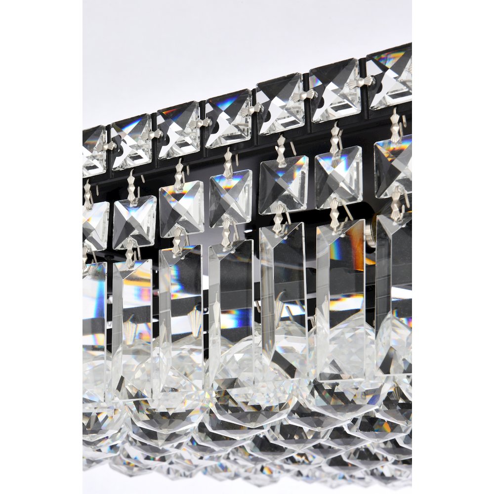 Maxime 24 Inch Black Flush Mount. Picture 5