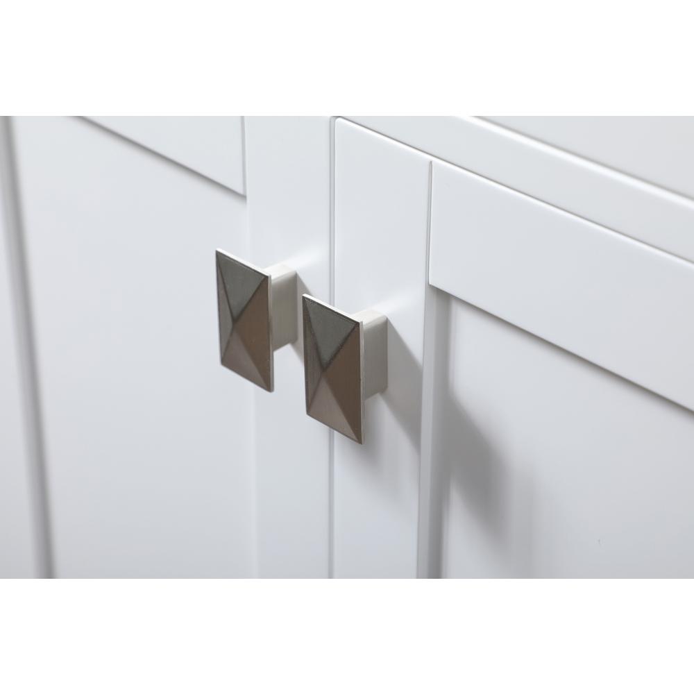 24 Inch SIngle Bathroom Vanity In White. Picture 12
