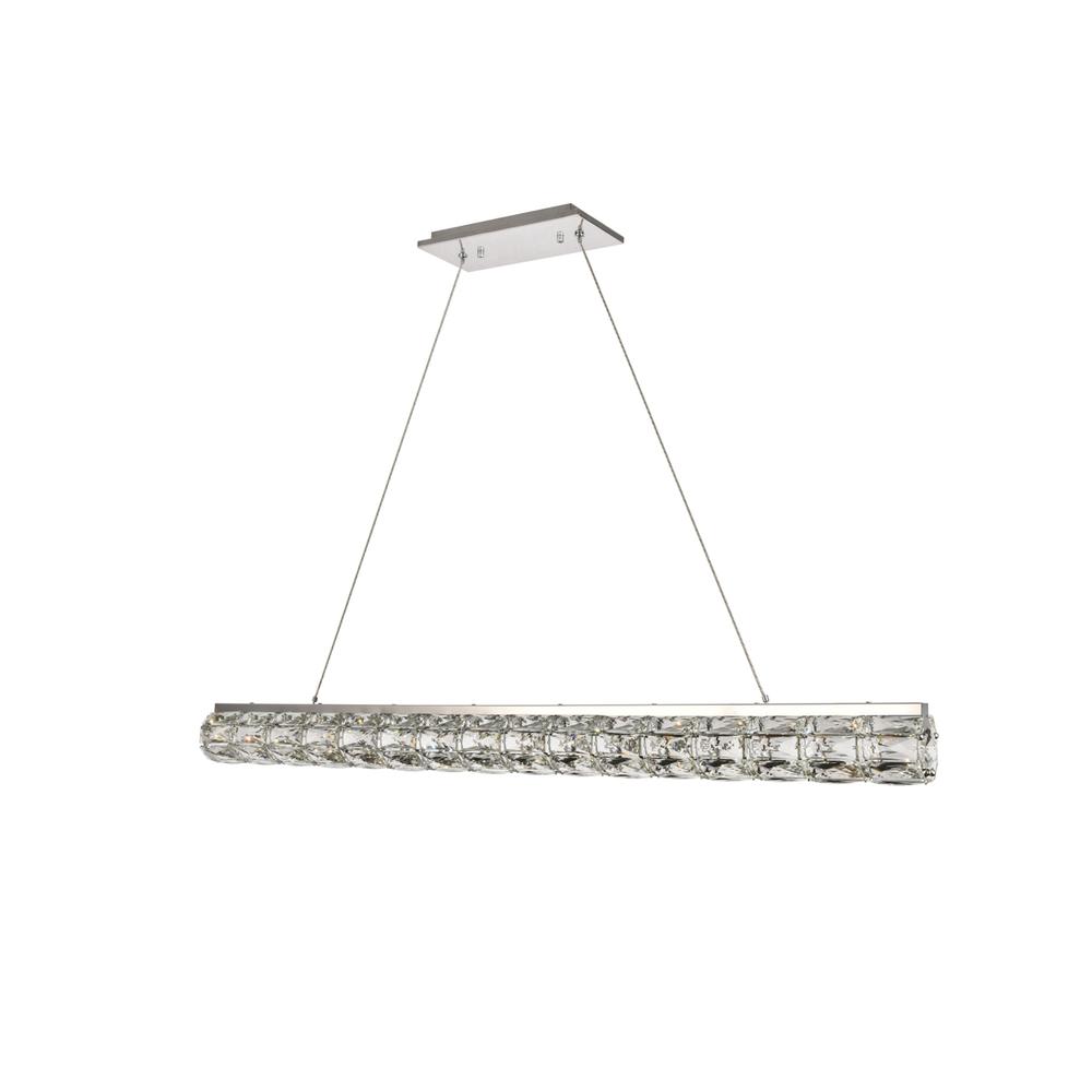 Valetta Integrated LED chip light Chrome Chandelier Clear Royal Cut Crystal. Picture 2