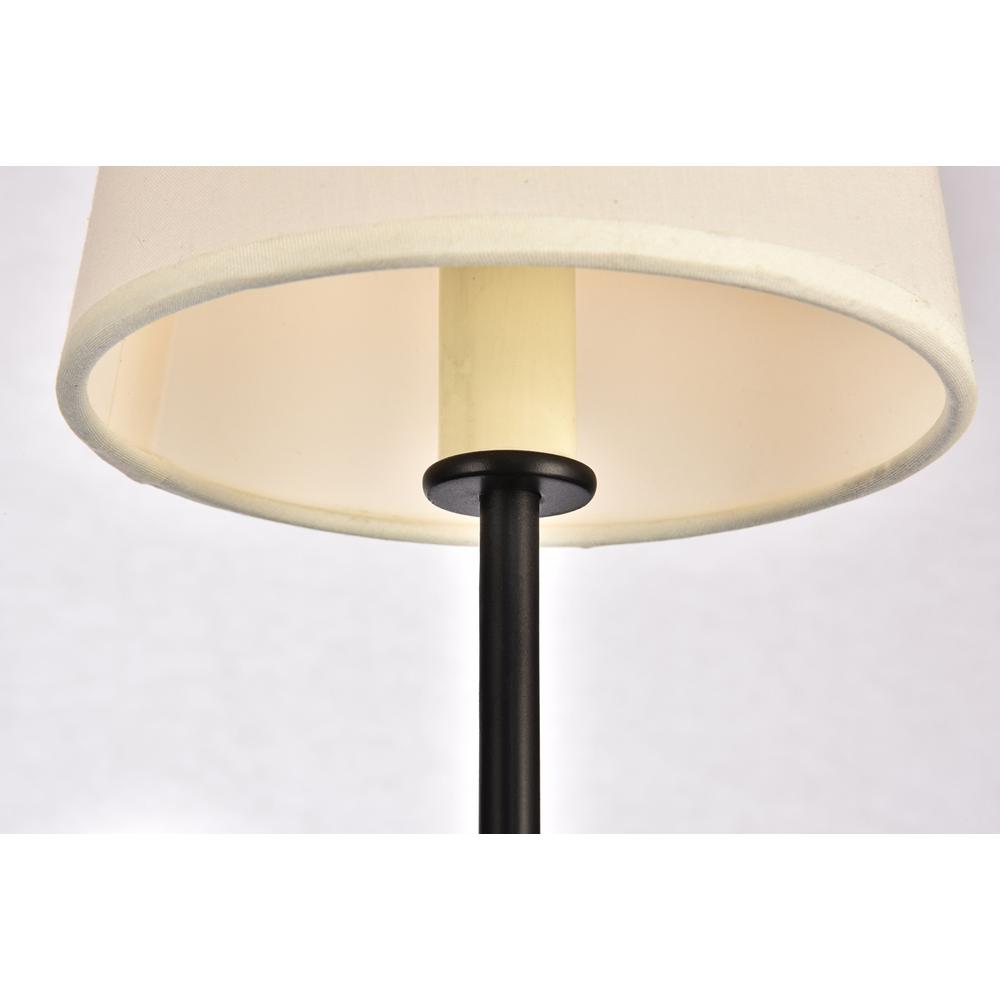 Mel Collection Wall Sconce D5.5 H15 Lt:1 Black Finish. Picture 5