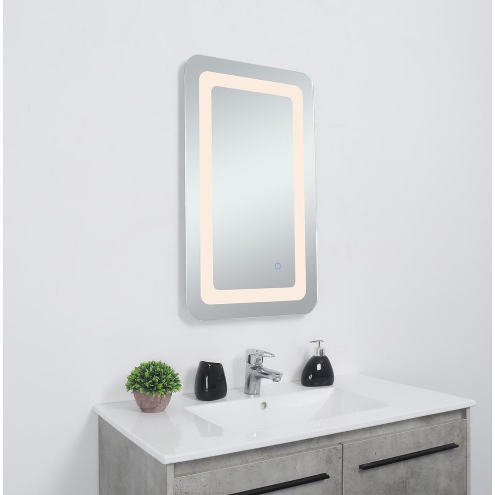 Genesis 27in x 30in soft edge LED mirror. Picture 3