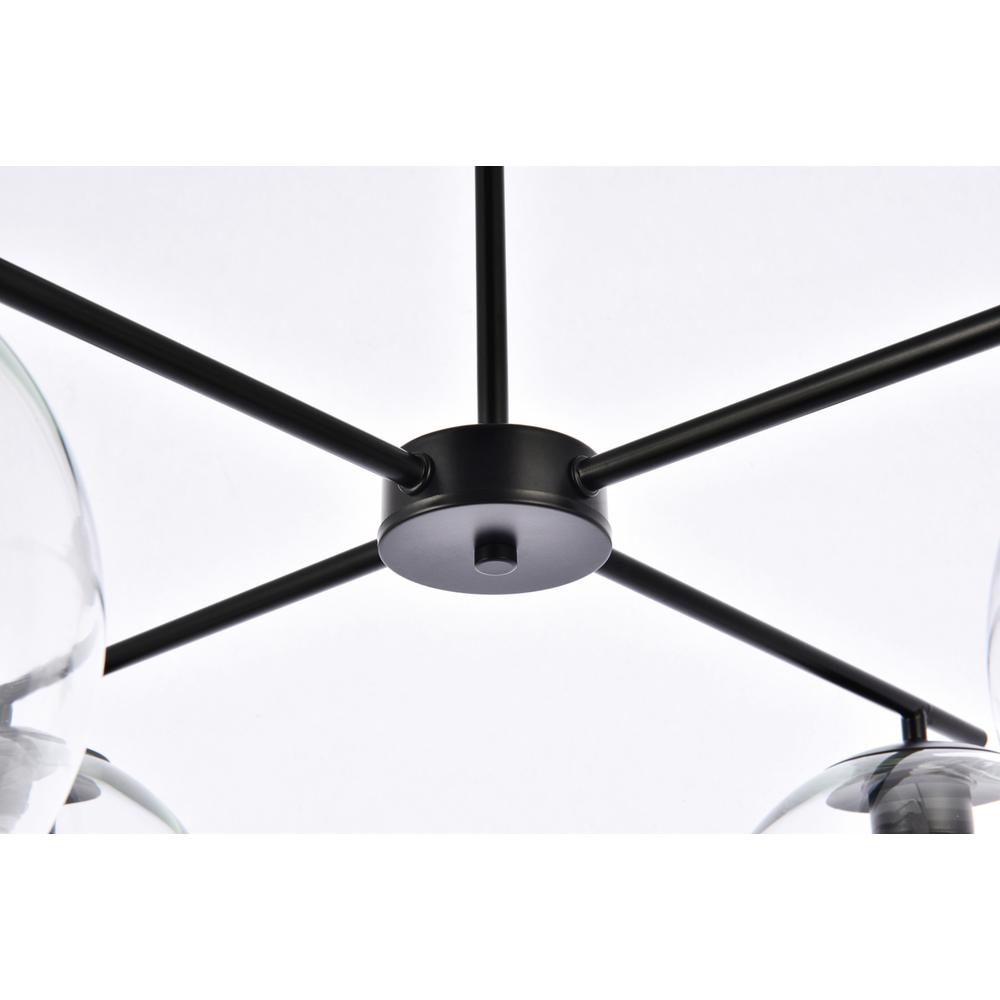 Opus 4 lights black pendant. Picture 5