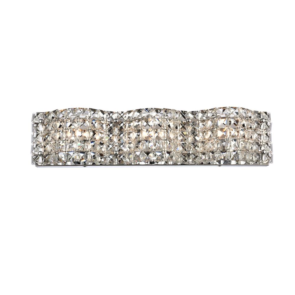 Tate Collection Wall Sconce D20.6 H4.7 Lt:3 Chrome Finish. Picture 1