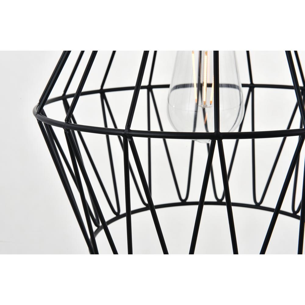 Candor 1 light black Pendant. Picture 10