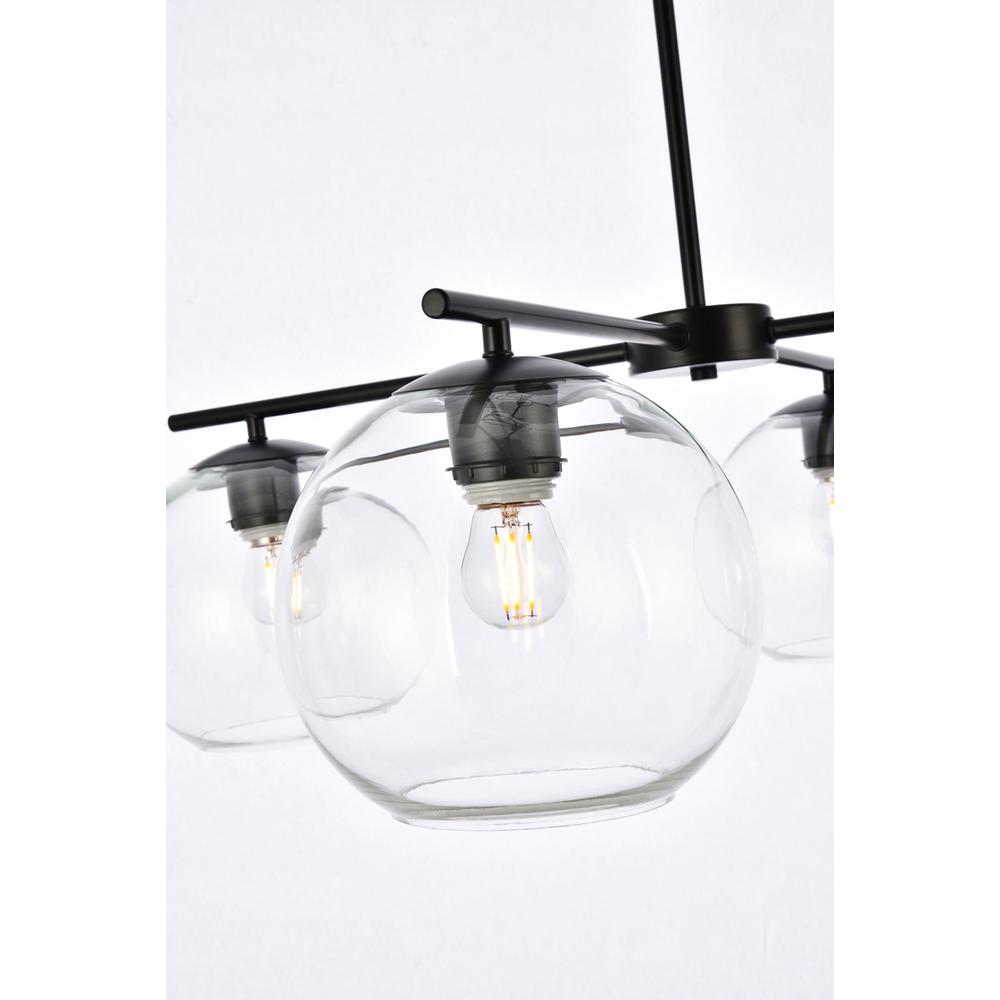 Opus 4 lights black pendant. Picture 3