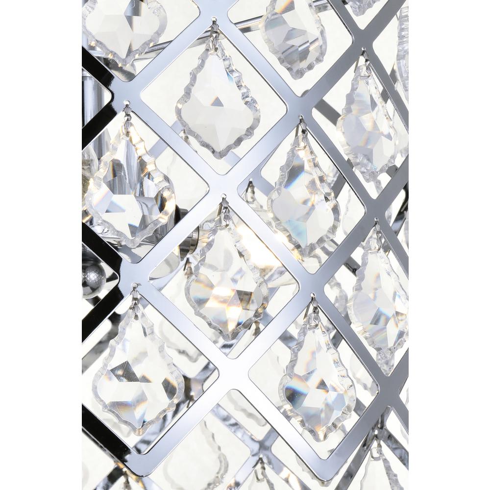 Lyla 16 inch pendant in chrome. Picture 4