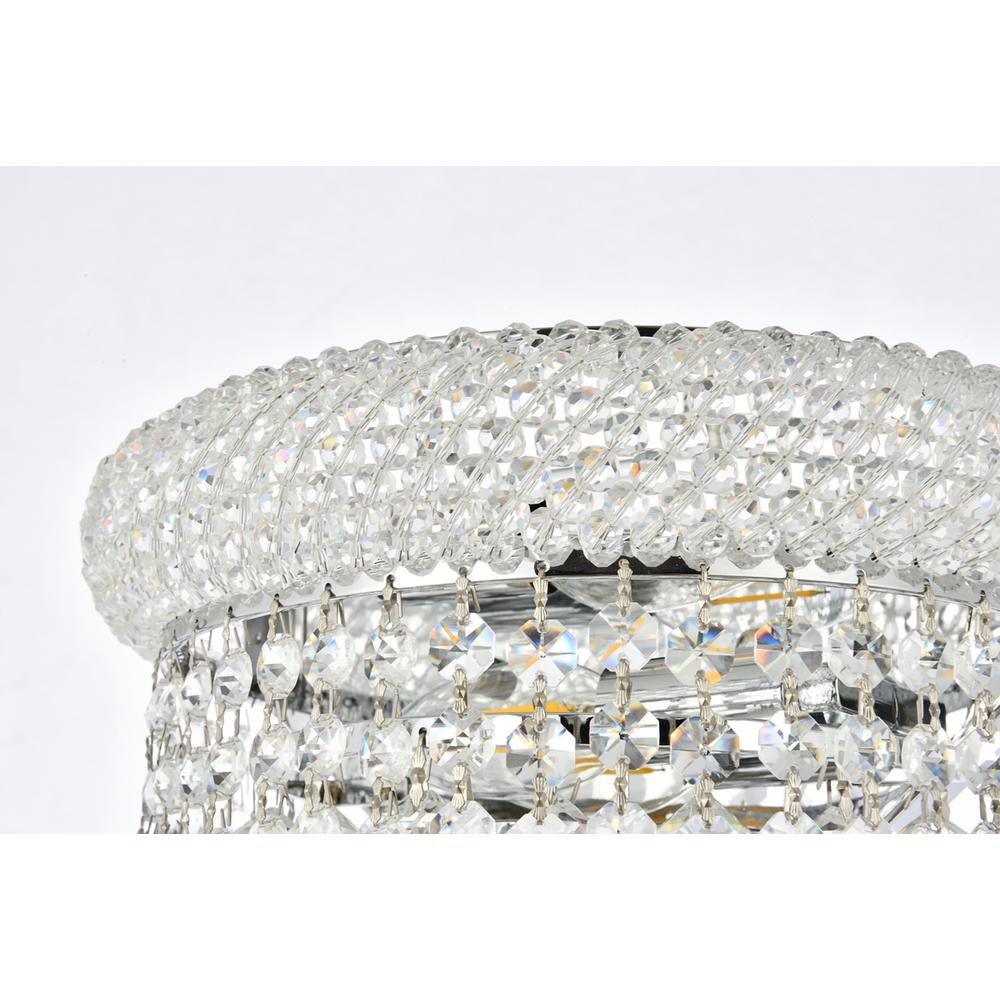 Primo 2 light Chrome Wall Sconce Clear Royal Cut Crystal. Picture 4