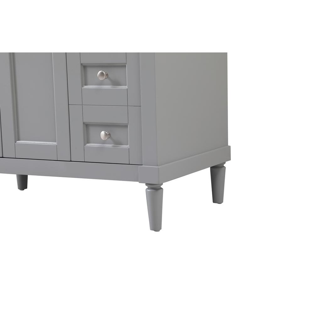 36 inch Single bathroom vanity in grey with backsplash. Picture 13