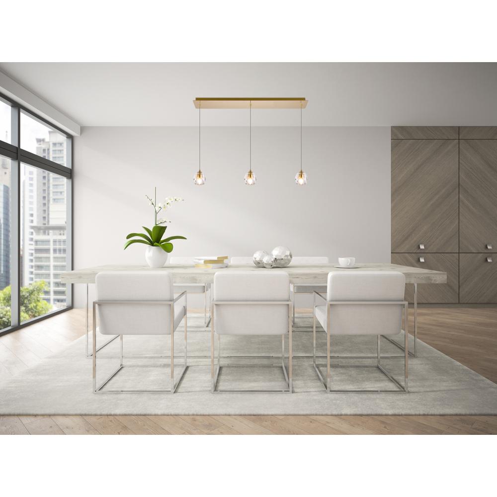 Eren 3 lights Gold pendant. Picture 7