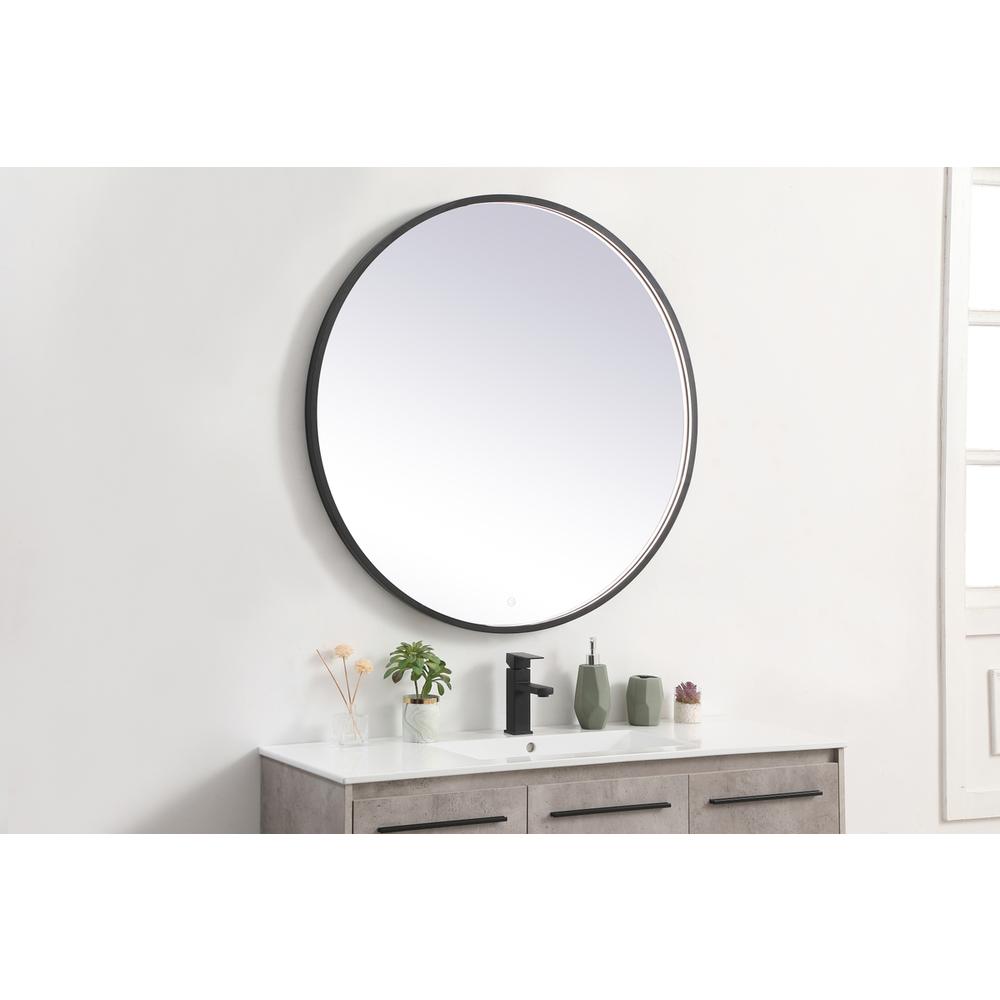 Pier 39 inch LED mirror with adjustable color temperature. Picture 3