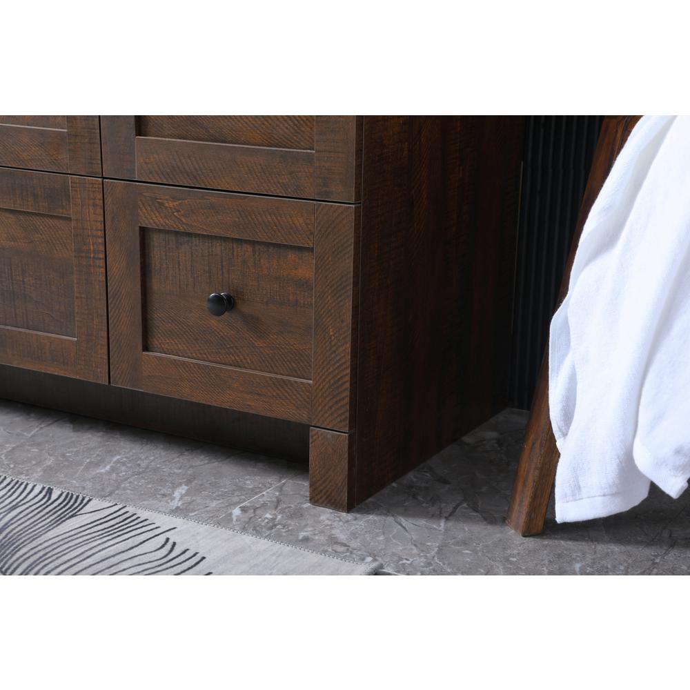 54 Inch SIngle Bathroom Vanity In Expresso. Picture 6