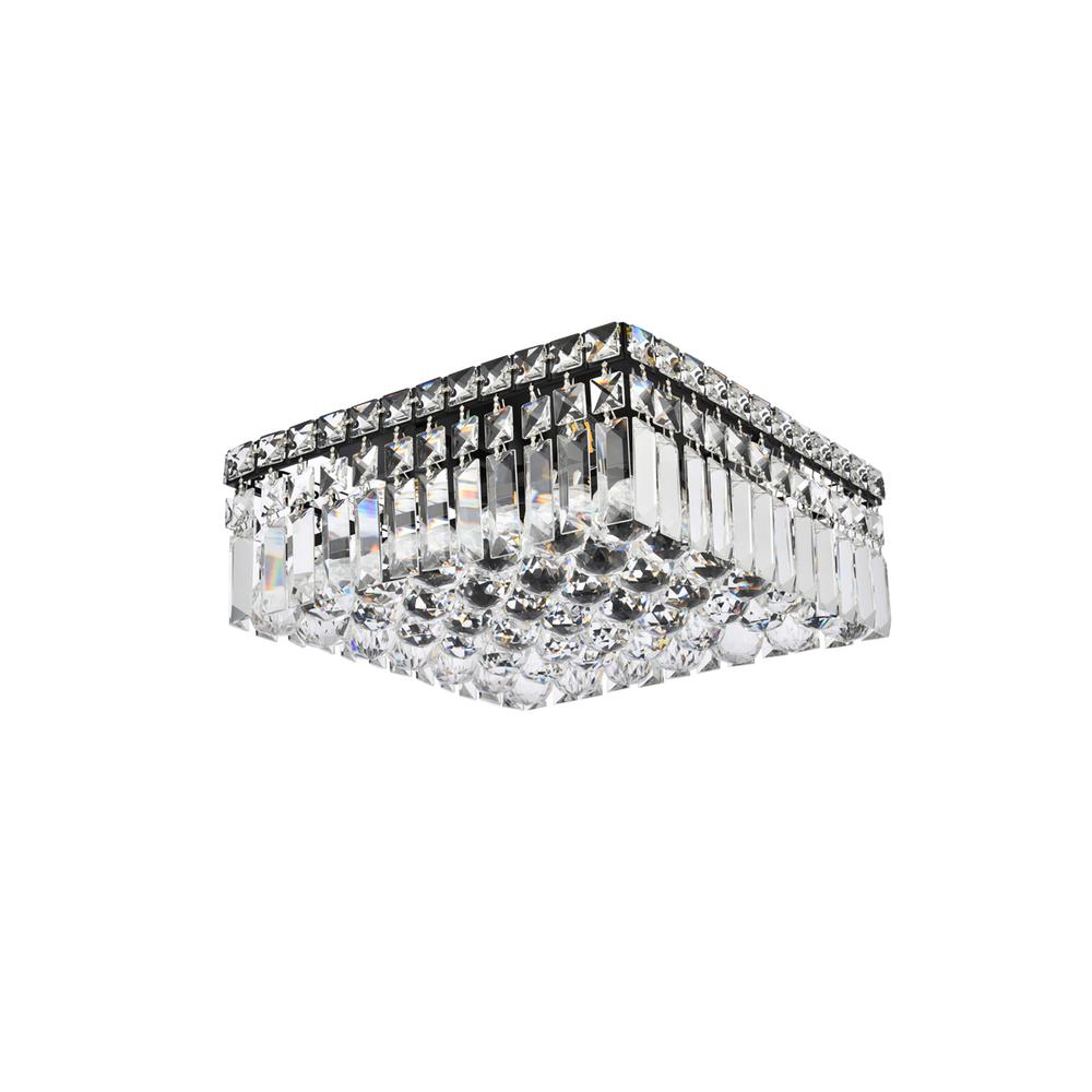 Maxime 12 inch black flush mount. Picture 2