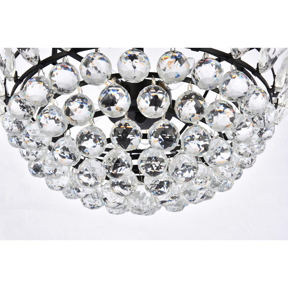 Emilia 20 inch pendant in black. Picture 3